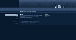 Desktop Screenshot of mista.nu